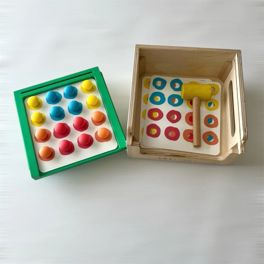 Lovevery Match and Tap Hammer Box Months 31, 32, 33+ Learning Development